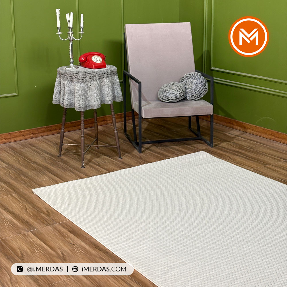 فرش پینترستی کد 1122 زمینه کرم